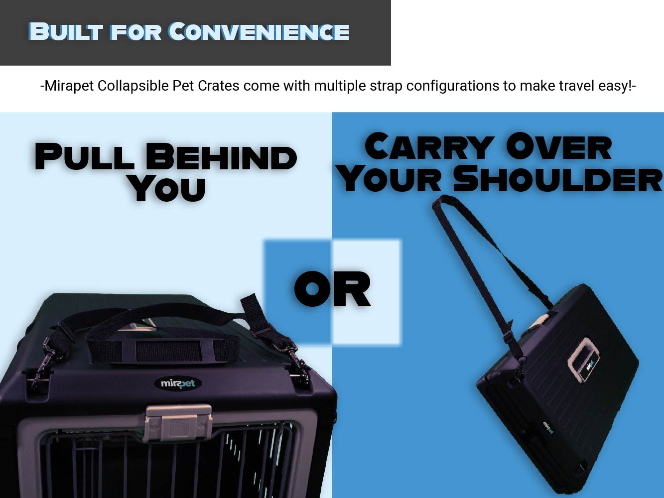 Mirapet Collapsible Pet Crate