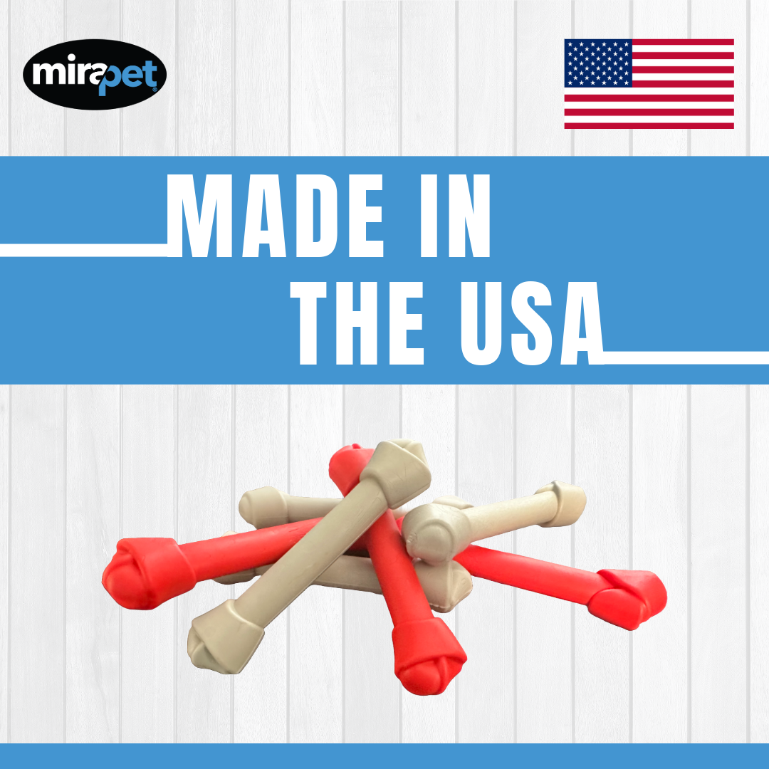 9" Flexible Dog Chew- Made in USA, Bacon Flavor No Odor