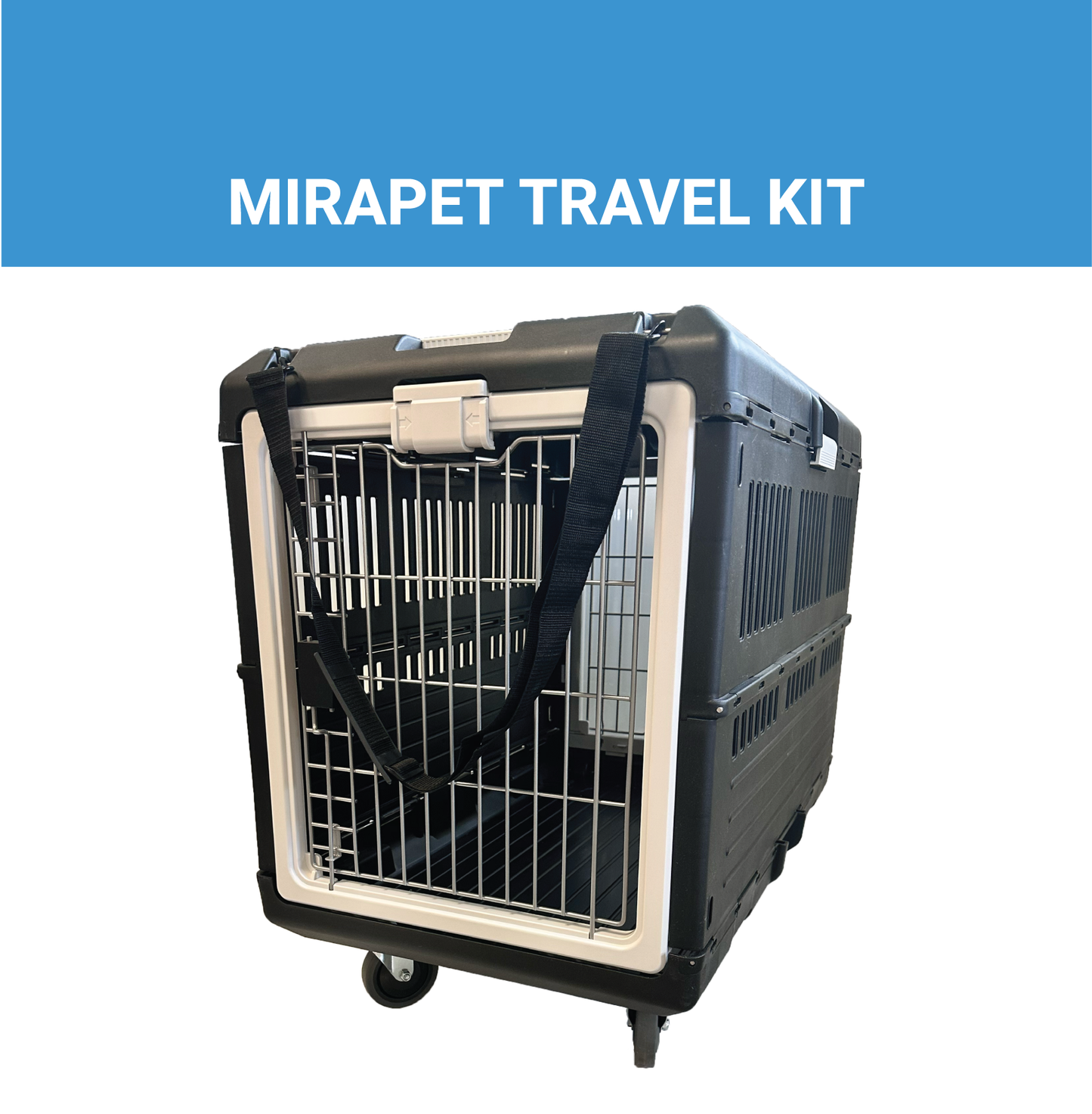 Crate Travel Kit (Gray Latches)